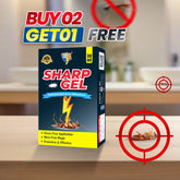 buy 2 get 1 free cockroach kiler bait gel sharp gel