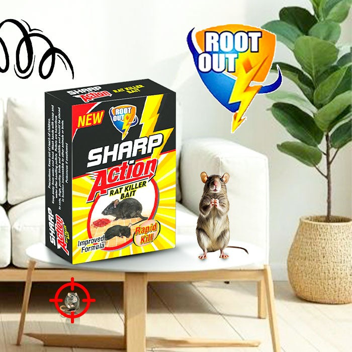 Instant Rat Killer Bait (40g) | Professional Rodent Control
