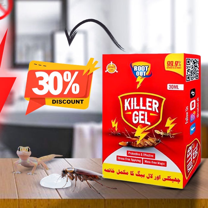 cockroach killer gel Pakistan Rootout 30g